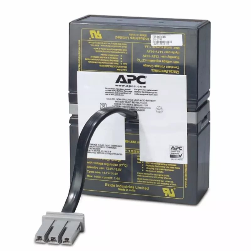 APC baterijų keitimo kasetė RBC32 (OEM), sandarus švino-rūgštinis akumuliatorius (VRLA), 5.33 kg, 149 x 64 x 197 mm