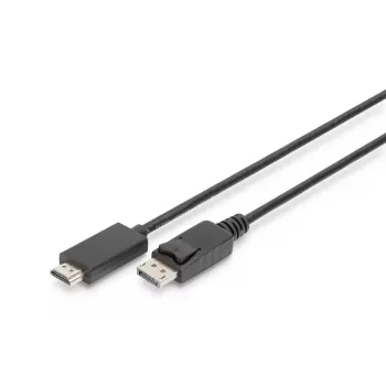 DIGITUS DisplayPort adapterio kabelis DP – HDMI A tipo (AK-340303-030-S)