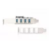 DIGITUS USB 3.0, 4 prievadų, PCI-E papildymo kortelė, 4x A/F išoriniai prievadai, VL805 mikroschemų rinkinys