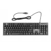 Laidinė klaviatūros ir pelės rinkinys IBOX IKMS606 – pilno dydžio QWERTY UK anglų klaviatūra, USB, juoda, pelė 800 DPI