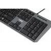 Laidinė klaviatūros ir pelės rinkinys IBOX IKMS606 – pilno dydžio QWERTY UK anglų klaviatūra, USB, juoda, pelė 800 DPI