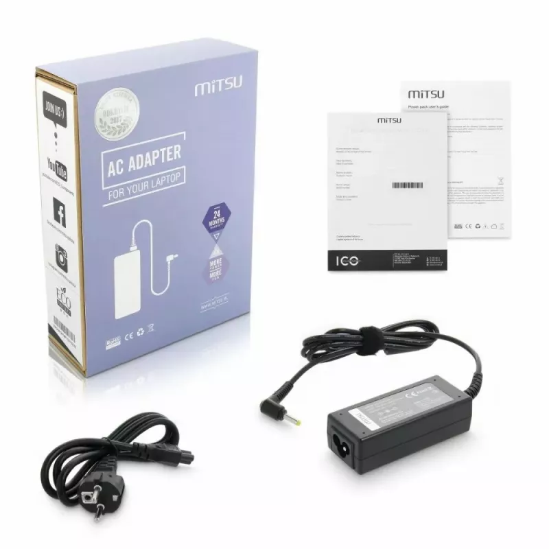Maitinimo blokas MITSU, skirtas Lenovo, 20V 2.25A (modelis 5ZM035)