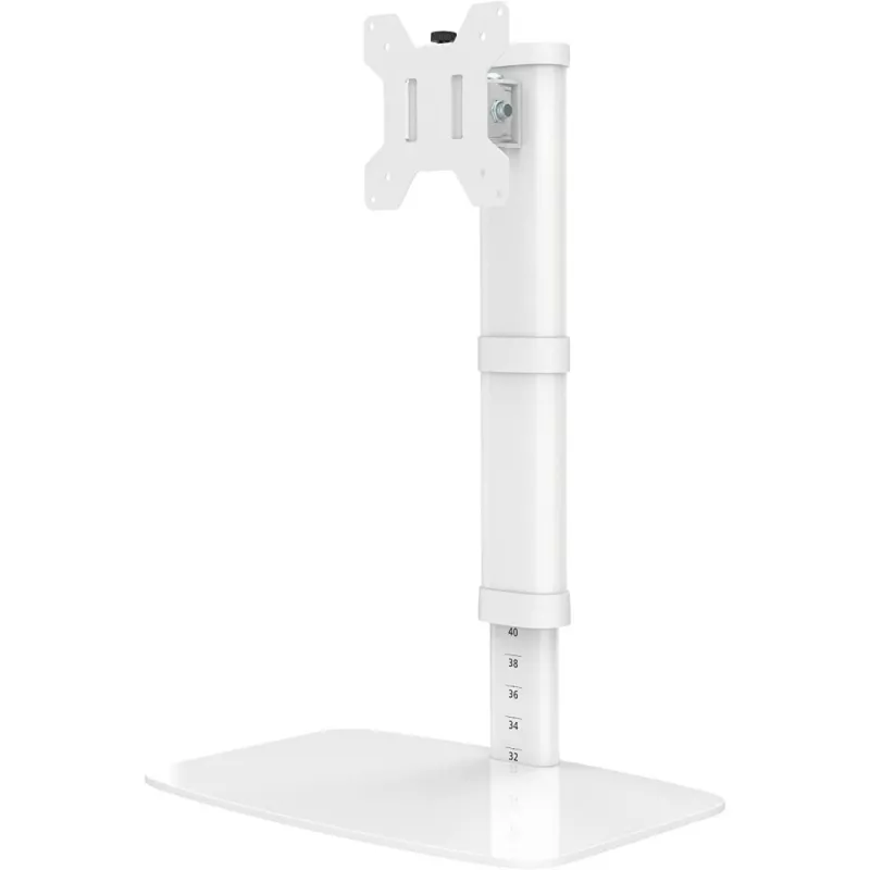 Techly ICA-LCD 260 monitorio stovas / laikiklis 68,6 cm (27 col.) stalas Baltas