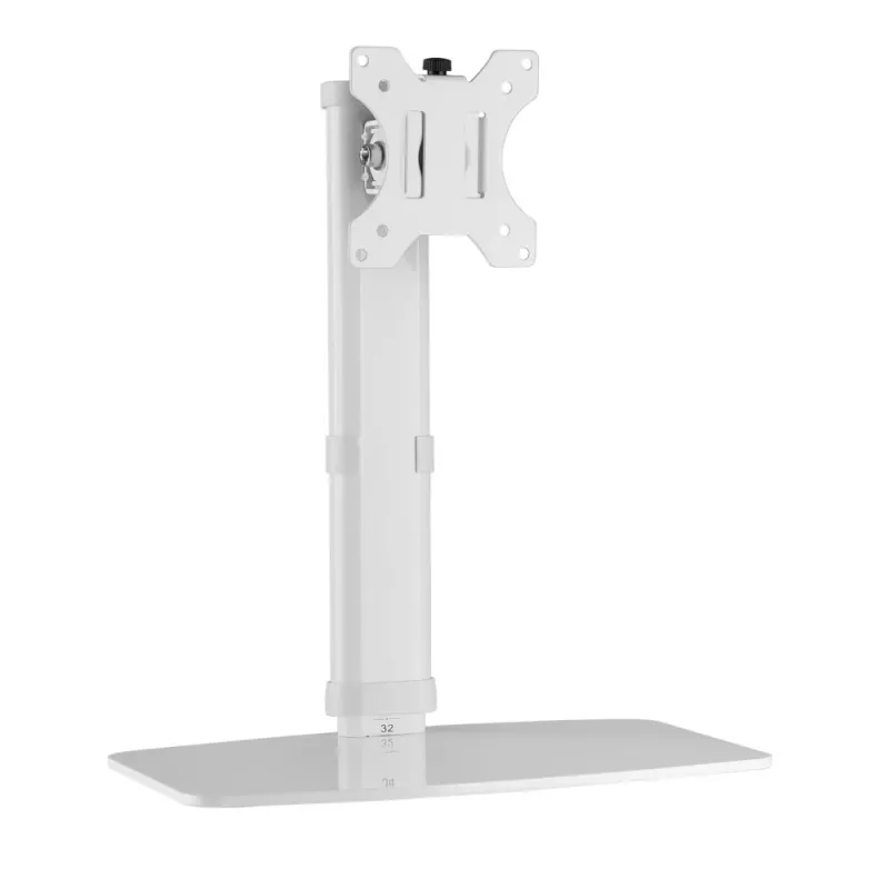 Techly ICA-LCD 260 monitorio stovas / laikiklis 68,6 cm (27 col.) stalas Baltas