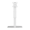 Techly ICA-LCD 260 monitorio stovas / laikiklis 68,6 cm (27 col.) stalas Baltas