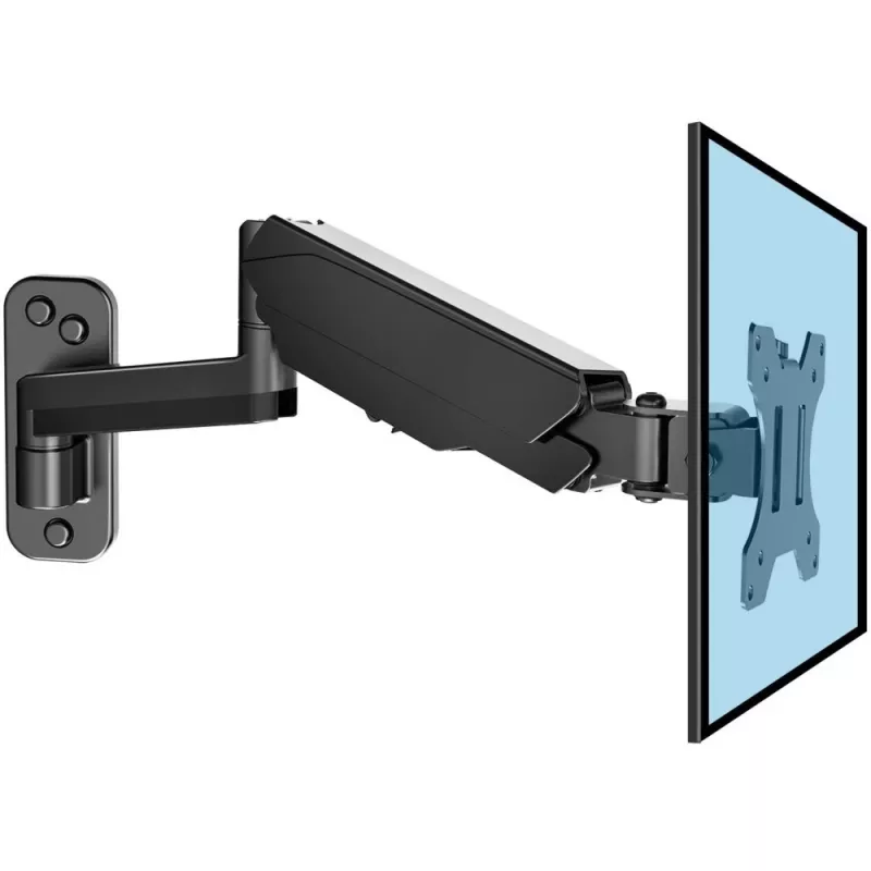Techly ICA-LCD G112 sieninis laikiklis monitoriui su dujine spyruokle 81,3 cm (32 coliai) juodas