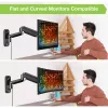Techly ICA-LCD G112 sieninis laikiklis monitoriui su dujine spyruokle 81,3 cm (32 coliai) juodas