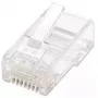 Intellinet RJ45 kištukas Cat5e UTP, 3 kontaktai, kietajai vielai, 15 µ auksuoti kontaktai, 100 vnt.