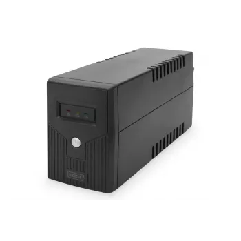 DIGITUS Line-Interact. UPS 600 VA / 360 W 12V/7Ah x1 2x CEE7/7 AVR LED DP