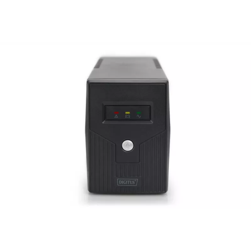 DIGITUS Line-Interact. UPS 600 VA / 360 W 12V/7Ah x1 2x CEE7/7 AVR LED DP
