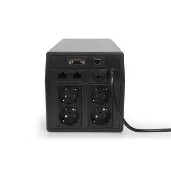 DIGITUS Line-Interactive UPS 1000 VA / 600 W 12 V 7 Ah x2 4x CEE7/7 AVR USB