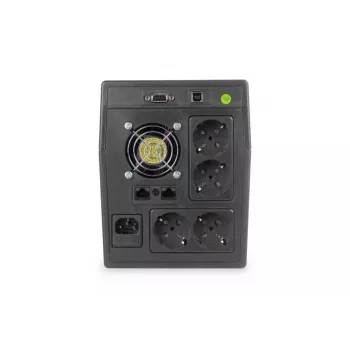 DIGITUS Line-Interactive UPS 2000VA/1200W 12V/9Ah x2 4x CEE7/7 AVR USB