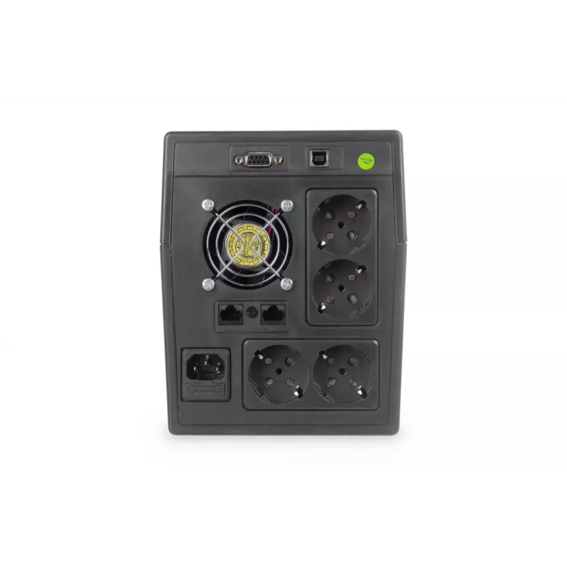 DIGITUS Line-Interactive UPS 2000VA/1200W 12V/9Ah x2 4x CEE7/7 AVR USB