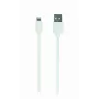 Gembird USB į 8 kontaktų įkrovimo ir duomenų kabelis, 1 m - Baltas
