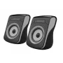 Garsiakalbiai 2.0 USB Flamenco juodi/pilki EP140KE, 6W