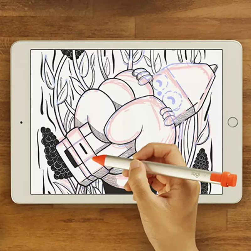 LOGITECH Crayon Skaitmeninis Pieštukas iPad Oranžinis