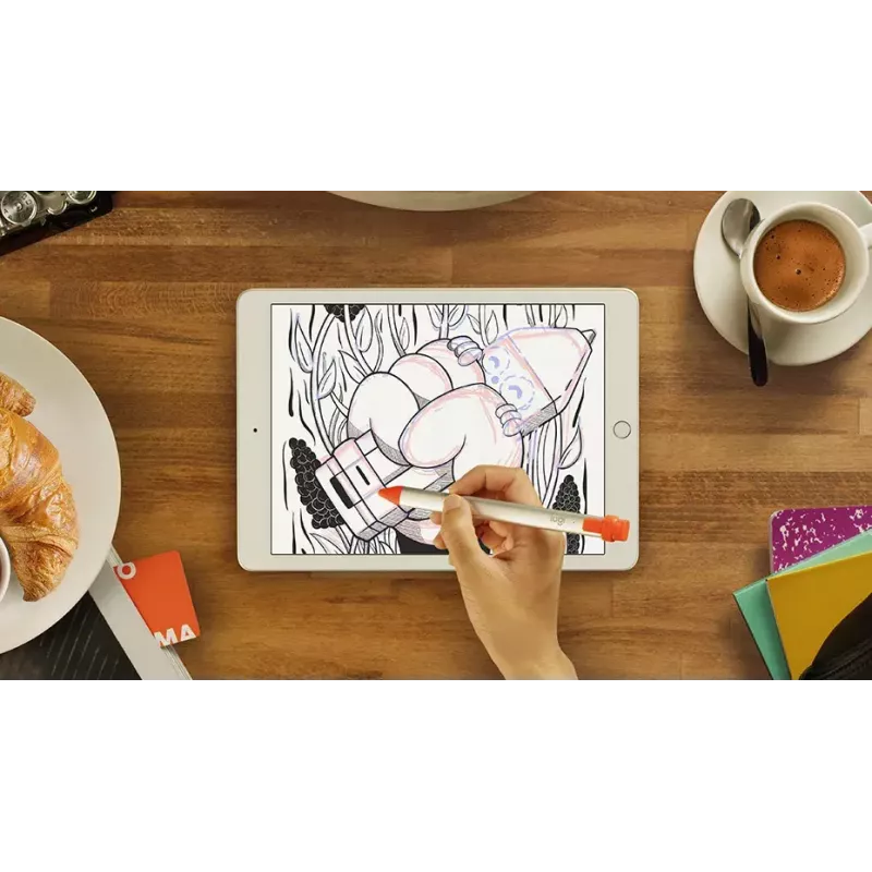 LOGITECH Crayon Skaitmeninis Pieštukas iPad Oranžinis