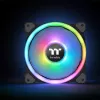 Ventiliatorius Thermaltake Riing Trio 12 LED RGB radiatoriaus ventiliatorius TT Premium Edition