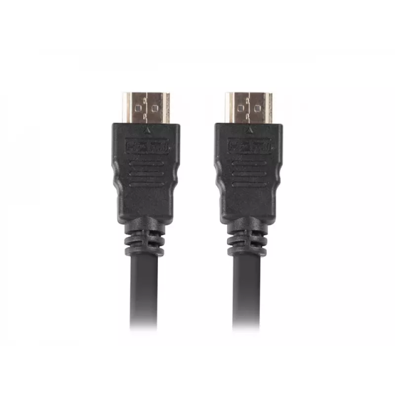HDMI kabelis LANBERG CA-HDMI-10CC-0100-BK, HDMI Type A–Type A, 10 m, juodas, HDMI 1.4b
