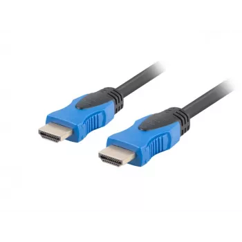 HDMI kabelis LANBERG CA-HDMI-20CU-0010-BK 1 m – HDMI 2.0, 18 Gbit/s, ARC, Ethernet