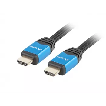 HDMI kabelis LANBERG CA-HDMI-20CU-0018-BL 1,8 m, HDMI 2.0, 18 Gbit/s, 2160p, ARC, Ethernet