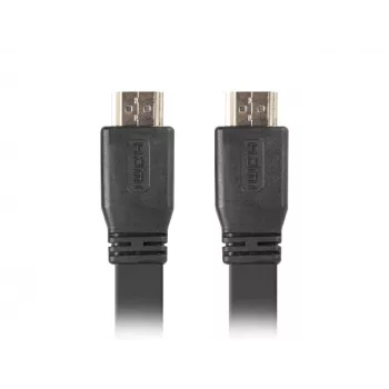 LANBERG HDMI kabelis M/M v2.0 4K plokščias 5m juodas