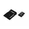 „Goodram“ 64GB „MicroSDXC“ atminties kortelė, UHS-I, 10 klasė (U1), skaitymas 100 MB/s, rašymas 10 MB/s, su SD adapteriu, juoda