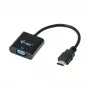 i-tec HDMI į VGA kabelio adapteris, 0,15 m, HDMI, VGA, Vyriškas, Moteriškas, 1920 x 1080 pikselių