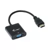 i-tec HDMI į VGA kabelio adapteris, 0,15 m, HDMI, VGA, Vyriškas, Moteriškas, 1920 x 1080 pikselių
