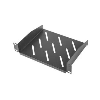 LANBERG Fiksuota lentyna 10 inch 1U/254x180mm Maksimali apkrova iki 20 kg Juoda
