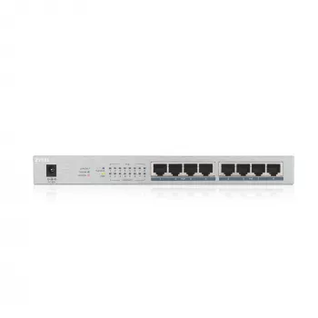 Zyxel GS1008HP nevaldomas Gigabit Ethernet jungiklis su PoE 8 prievadais pilka
