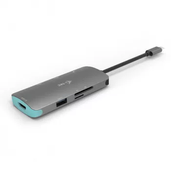 Docking stotelė i-tec Metal USB-C Nano Dock 4K HDMI + Power Delivery 100 W