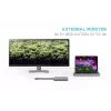 Docking stotelė i-tec Metal USB-C Nano Dock 4K HDMI + Power Delivery 100 W