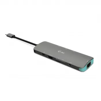 Dokavimo stotelė i-tec Metal USB-C Nano 4K HDMI LAN Power Delivery 100 W