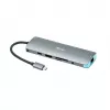 Dokavimo stotelė i-tec Metal USB-C Nano 4K HDMI LAN Power Delivery 100 W