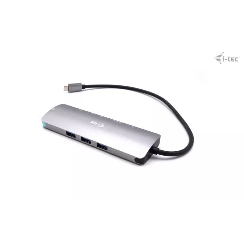 Dokavimo stotelė i-tec Metal USB-C Nano 4K HDMI LAN Power Delivery 100 W