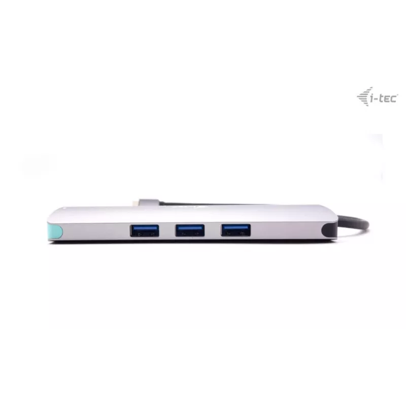 Dokavimo stotelė i-tec Metal USB-C Nano 4K HDMI LAN Power Delivery 100 W