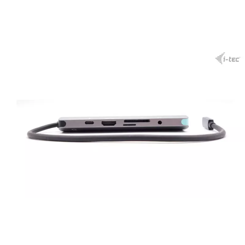 Dokavimo stotelė i-tec Metal USB-C Nano 4K HDMI LAN Power Delivery 100 W