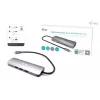 Dokavimo stotelė i-tec Metal USB-C Nano 4K HDMI LAN Power Delivery 100 W