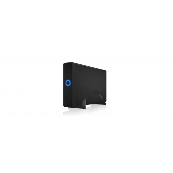ICY BOX IB-377-C31 Išorinis HDD/SSD dėklas, juodas, 3.5 colio