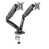 ICY BOX IB-MS304-T Dvigubo monitoriaus laikiklis, 68.6 cm (27 inch), juodas