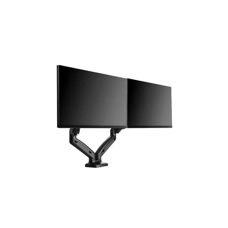 ICY BOX IB-MS304-T Dvigubo monitoriaus laikiklis, 68.6 cm (27 inch), juodas