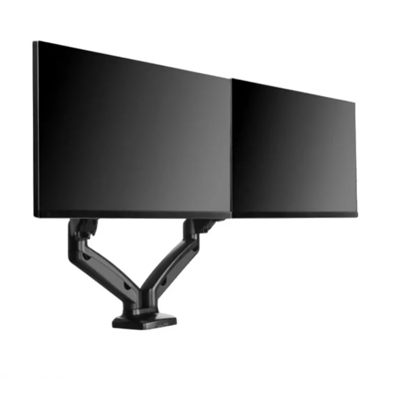 ICY BOX IB-MS304-T Dvigubo monitoriaus laikiklis, 68.6 cm (27 inch), juodas