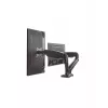 ICY BOX IB-MS304-T Dvigubo monitoriaus laikiklis, 68.6 cm (27 inch), juodas