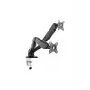 ICY BOX IB-MS304-T Dvigubo monitoriaus laikiklis, 68.6 cm (27 inch), juodas