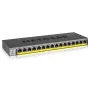 NETGEAR GS116PP nevaldomas Gigabit Ethernet (10/100/1000) jungiklis su PoE+, juodas