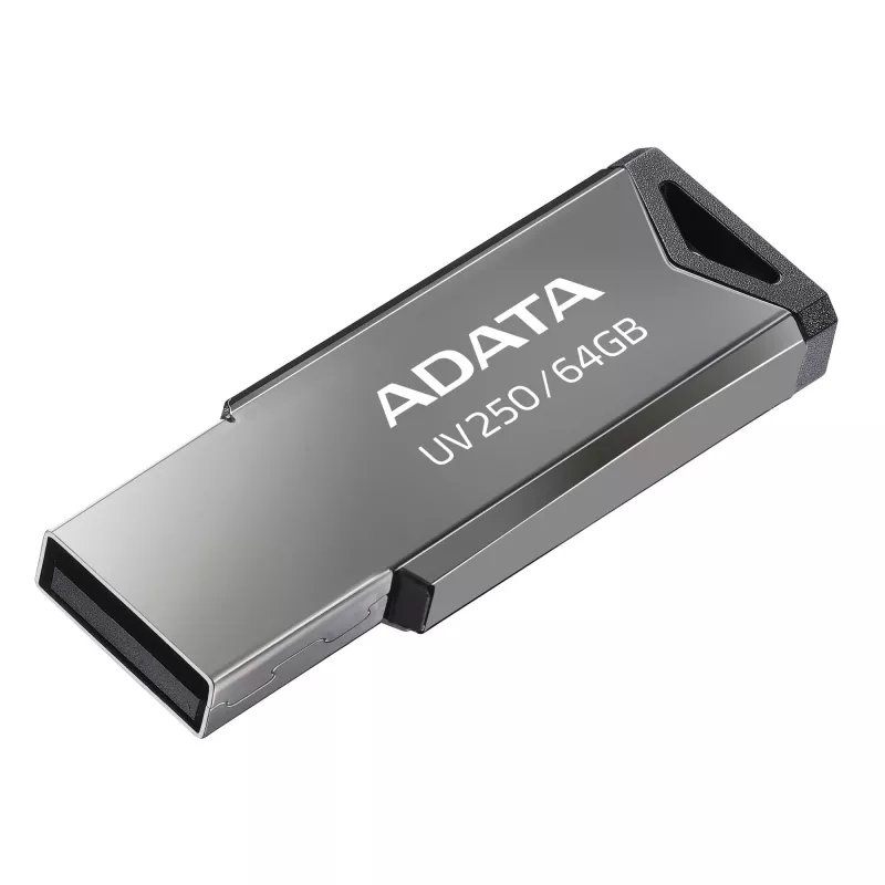 ADATA UV250 64 GB sidabrinė CompactFlash USB atmintinė