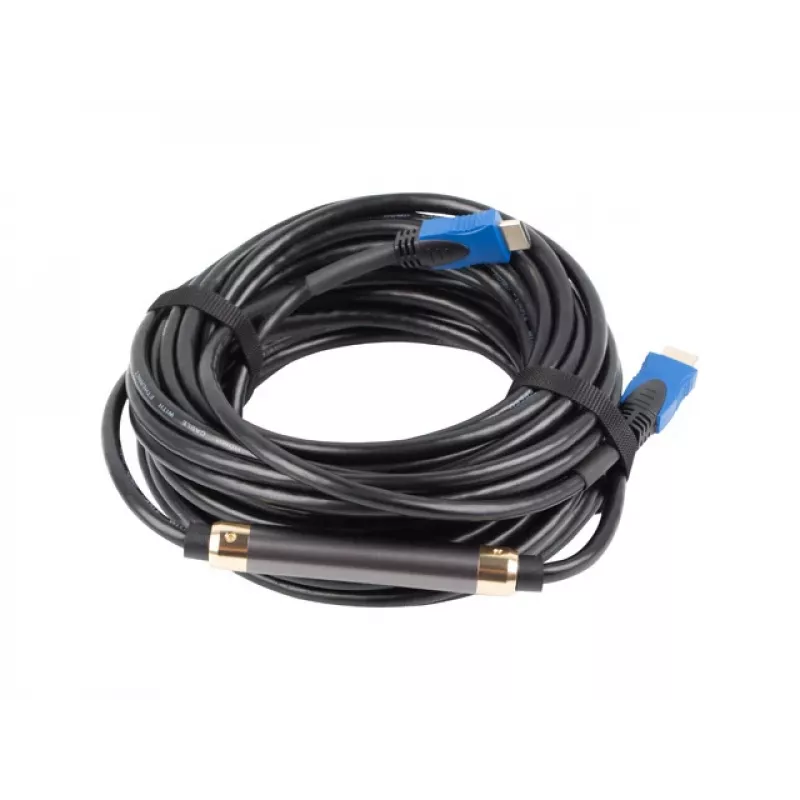 HDMI kabelis LANBERG CA-HDMI-20CU-0150-BK — 15 m, HDMI 2.0, Type A, 18 Gbit/s, 4K@60Hz, ARC, Ethernet