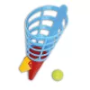 Lena Catch ball – porinis kamuoliukų rinkinys su paleidimo mygtuku (modelis 61221)