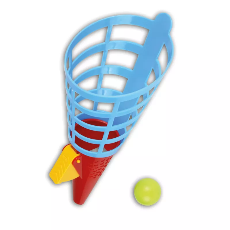 Lena Catch ball – porinis kamuoliukų rinkinys su paleidimo mygtuku (modelis 61221)